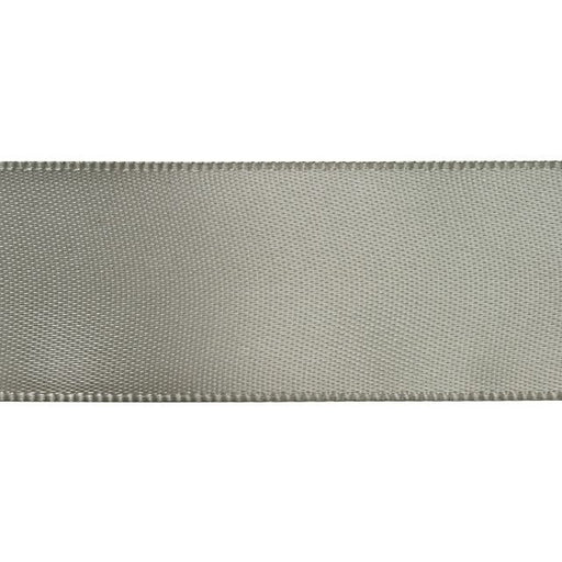 Satin Ribbon, 7/8 Inch Wide, Grey (By the Foot)