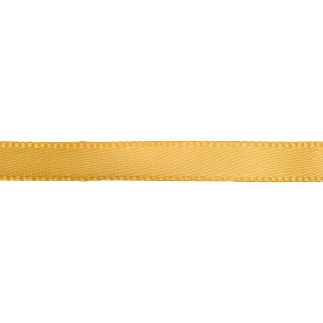 Satin Ribbon, 1/4 Inch Wide, Gold (By the Foot)