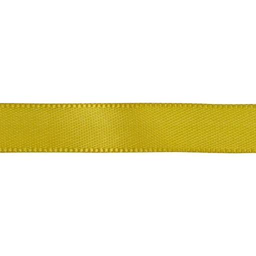 Satin Ribbon, 3/8 Inch Wide, Antiqued Gold (By the Foot)