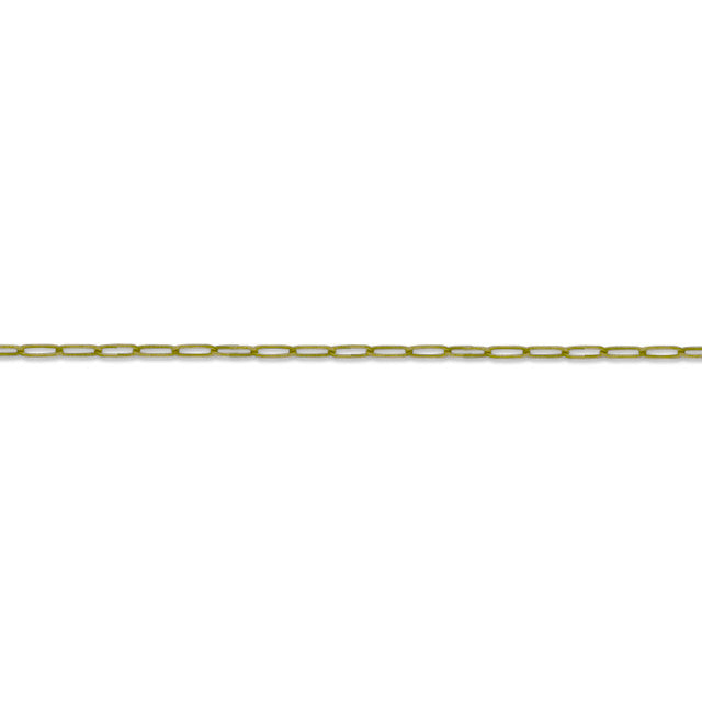 Antique Brass-Plated 5.9 x 1.75mm Paperclip Cable Chain