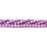 Pink Crazy Lace Calcite 6mm Round Dyed - 15-16 Inch