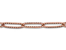 15x3mm Antique Copper-Plated Paperclip Cable Chain (1 Foot)