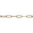 Antiqued Brass Paperclip Chain, 11x4.25mm Links, by the Foot