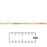 2x1.5mm Gold-Plated Brass Petite Cable Chain by the Foot