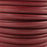 6mm Distressed Red Round Portuguese Leather Cord with Hole by the Foot