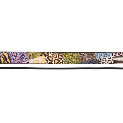 10mm Exotic Animal Print Flat Leather by the Foot