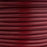 5mm Red Round Premier Italian Leather Cord by the Foot