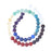 Chakra 8mm Round Matte Bead Strand 15-16 Inch