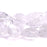 Crystal Quartz 12mm Star Cut Coin - 15-16 Inch