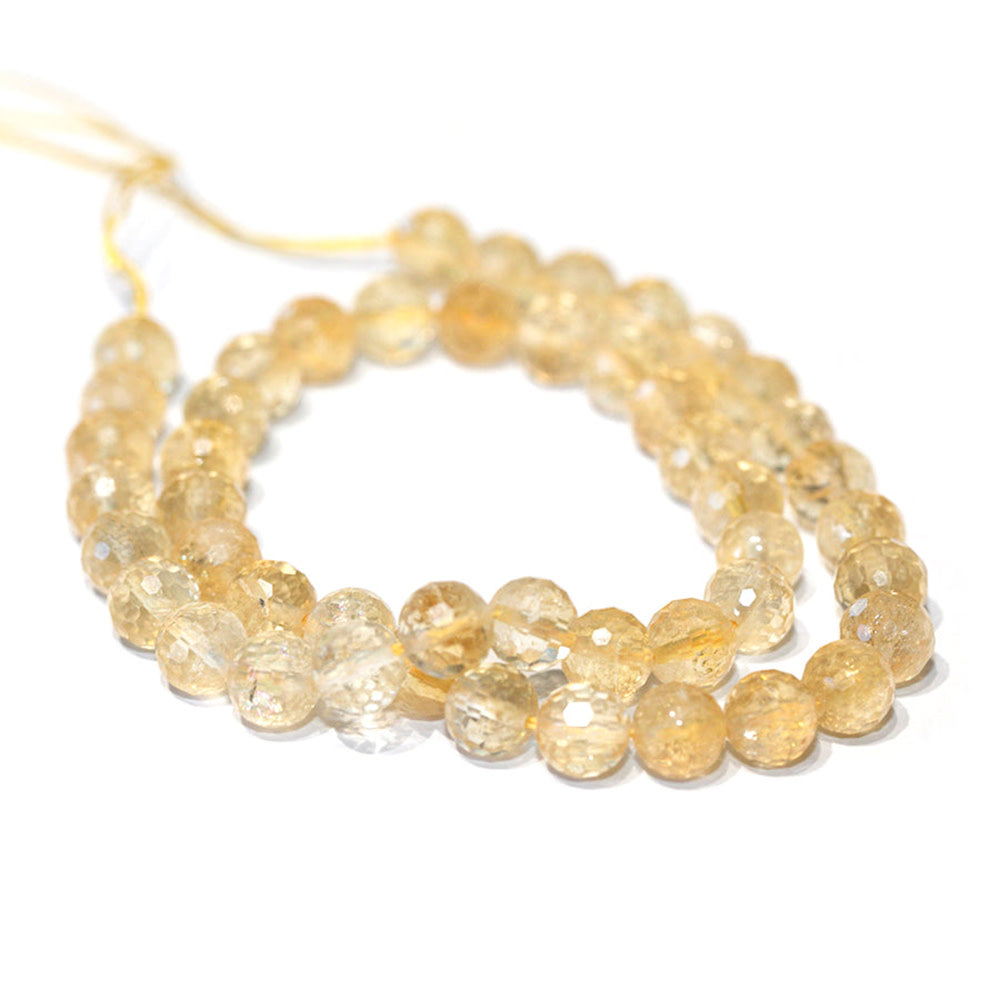 Citrine gemstone fashion beads