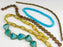 Czech Glass Bead Mix - Sea Glass Bronze