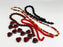 Czech Glass Bead Mix - Crimson Totem