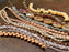 Czech Glass Bead Mix - Rosé Alloy