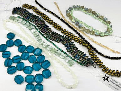 Czech Glass Bead Mix - Bohemian Tide