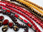 Czech Glass Bead Mix - Crimson Regalia