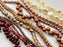 Czech Glass Bead Mix - Merlot Copper