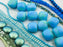 Czech Glass Bead Mix - Aqua Current