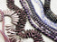 Czech Glass Bead Mix - Iridescent Plum