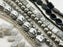 Czech Glass Bead Mix - Silver Noir