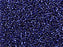 Miyuki 11/0 Trans Silver Lined Montana Sapphire Delica Seed Beads 2.5-Inch Tube