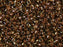 Miyuki 11/0 Color-Lined Amber/Dark Amber Delica Seed Beads 2.5-Inch Tube
