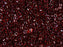 Miyuki 11/0 Transparent AB Ruby/Garnet Delica Seed Beads 2.5-Inch Tube