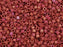 Miyuki 11/0 Metallic Matte AB Red Delica Seed Bead 2.5-Inch Tube