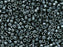 Miyuki 11/0 Galvanized Dark Gunmetal Delica Seed Beads 2.5-Inch Tube