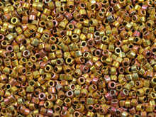 Miyuki 11/0 Gold Iris 22 Karat Delica Seed Beads 2.5-Inch Tube