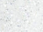 Miyuki 11/0 Crystal AB Satin Delica Seed Beads 2.5-Inch Tube