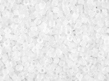 Miyuki 11/0 Trans Matte Crystal Delica Seed Beads 2.5-Inch Tube