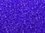 Miyuki 11/0 Trans Matte Cobalt Blue Delica Seed Beads 2.5-Inch Tube