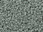 Miyuki 11/0 Opaque Matte Grey Delica Seed Beads 2.5-Inch Tube