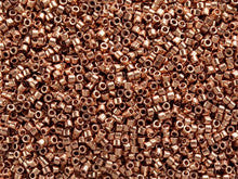 Miyuki 11/0 Metallic Bright Copper Delica Seed Bead 2.5-Inch Tube