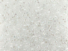 Miyuki 11/0 Trans AB Crystal Delica Seed Beads 2.5-Inch Tube