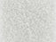Miyuki 11/0 Color-Lined Crystal/White Delica Seed Beads 2.5-Inch Tube