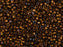 Miyuki 11/0 Iris Dark Copper Delica Seed Beads 2.5-Inch Tube