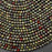 Dragon Blood Jasper 4mm Faceted Round Bead Strand