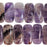 Dog Teeth Amethyst 10x20 Double Drill 8-Inch