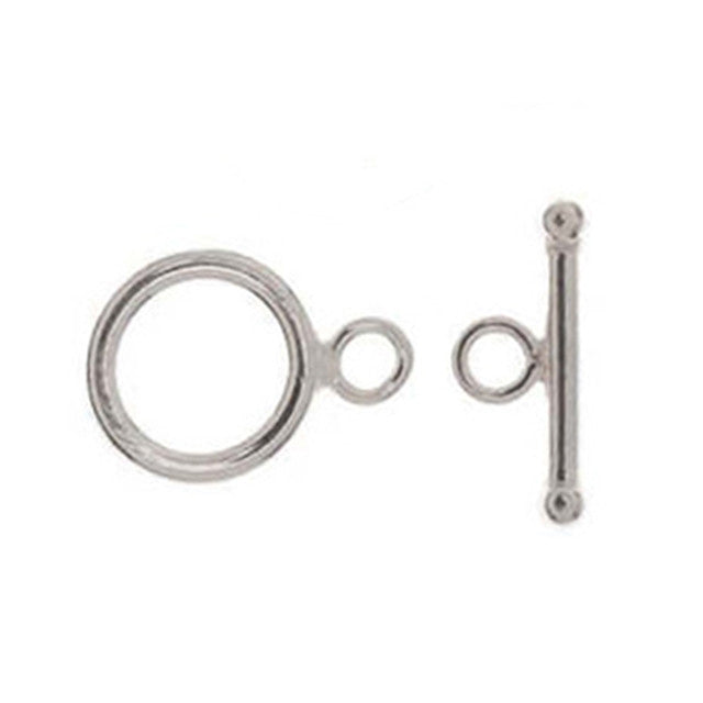 Sterling Silver Toggle Clasp 9mm (1 Set)