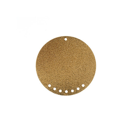 Chandelier Pendant, Circle with 8 Holes 35mm, Gold Tone Brass (1 Piece)