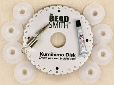 Kumihimo Beginner Tool Kit - Braid & Bloom Starter Set
