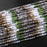 Natural Gemstone 4mm Micro-Faceted Round Bead Strand - Woodland Mist Mix