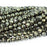 Hematite "Pyrite" Plated 4mm Faceted Round 15-16 Inch