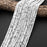 Natural Howlite 4mm Rondelle Bead Strand