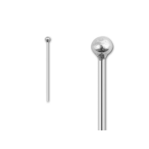 Hill Tribe Silver 35mm Ball-end Head Pin