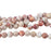 MATTE Natural White Impression Jasper 10mm Round 15-16 Inch