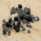 Jesse James Beads Bitty Stone Bead Mix - Black Agate