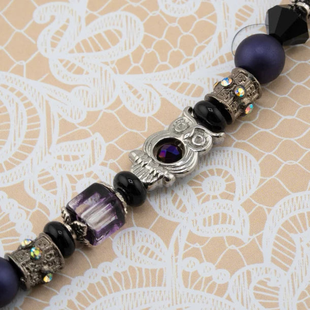 Jesse James Beads Curiosity Cabinet Bead Strand Duo - Carved Into the Night