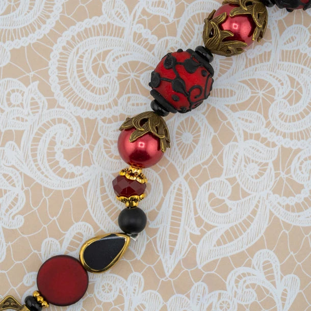Jesse James Beads Curiosity Cabinet Bead Strand Duo - Strange Things Did Happen Here